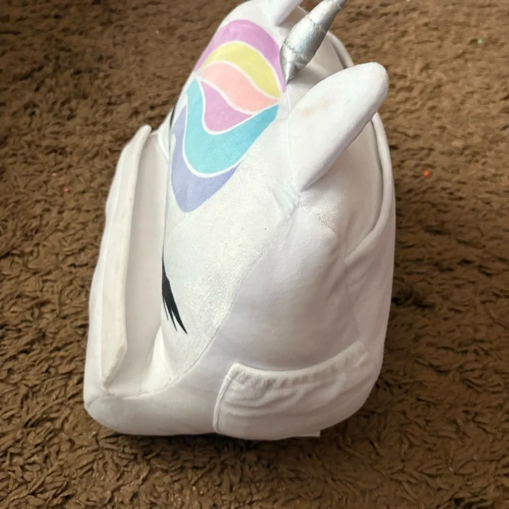 Plush Unicorn Kids Tablet Holder Pillow Stand IPad Book Rest